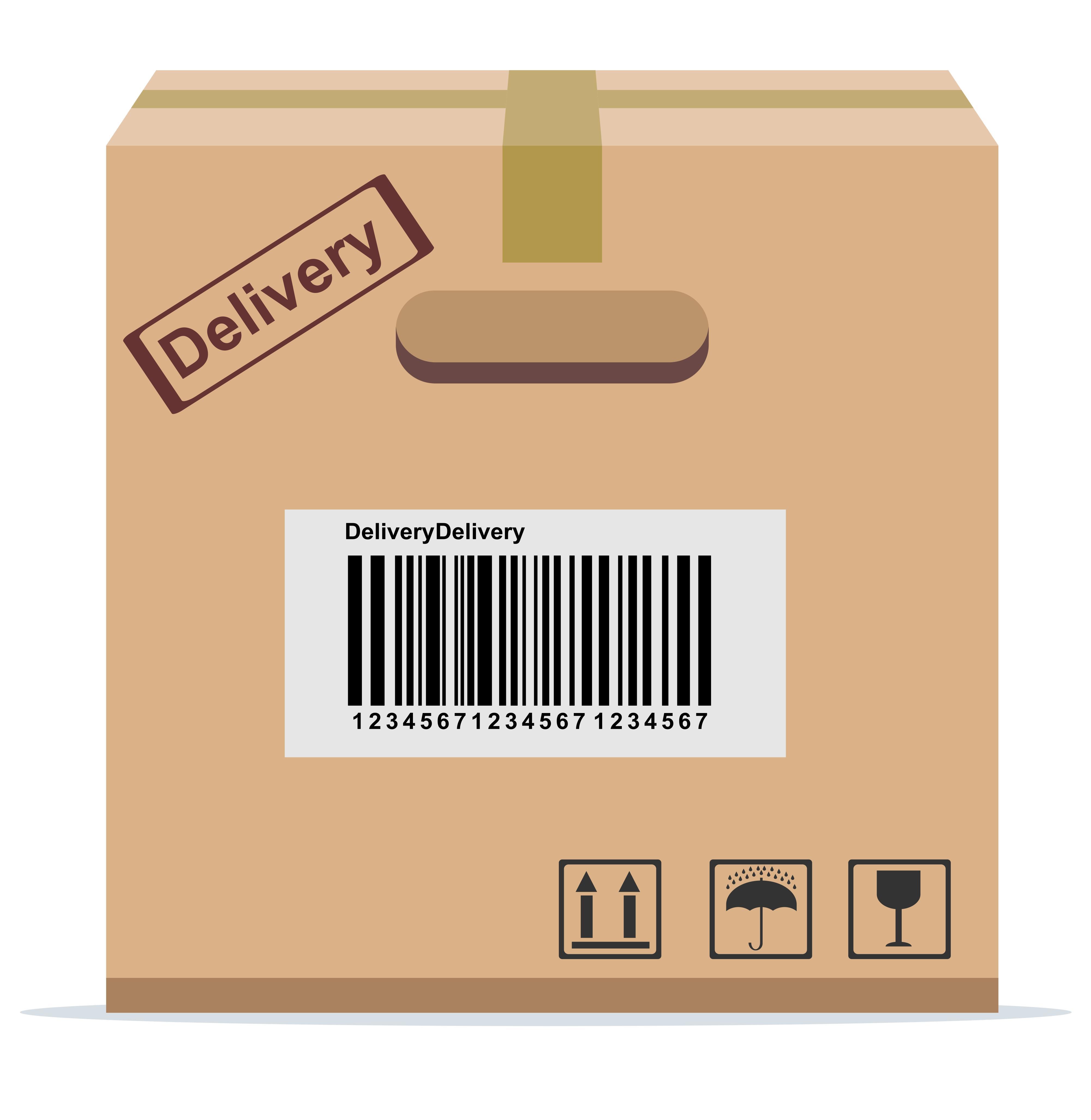 Cardboard Box for delivery