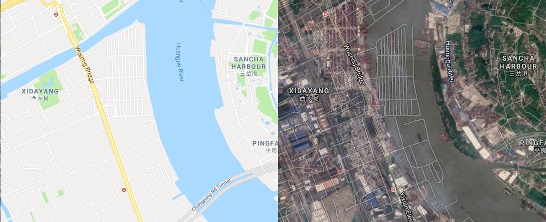 Why Google map is not accurate in China?