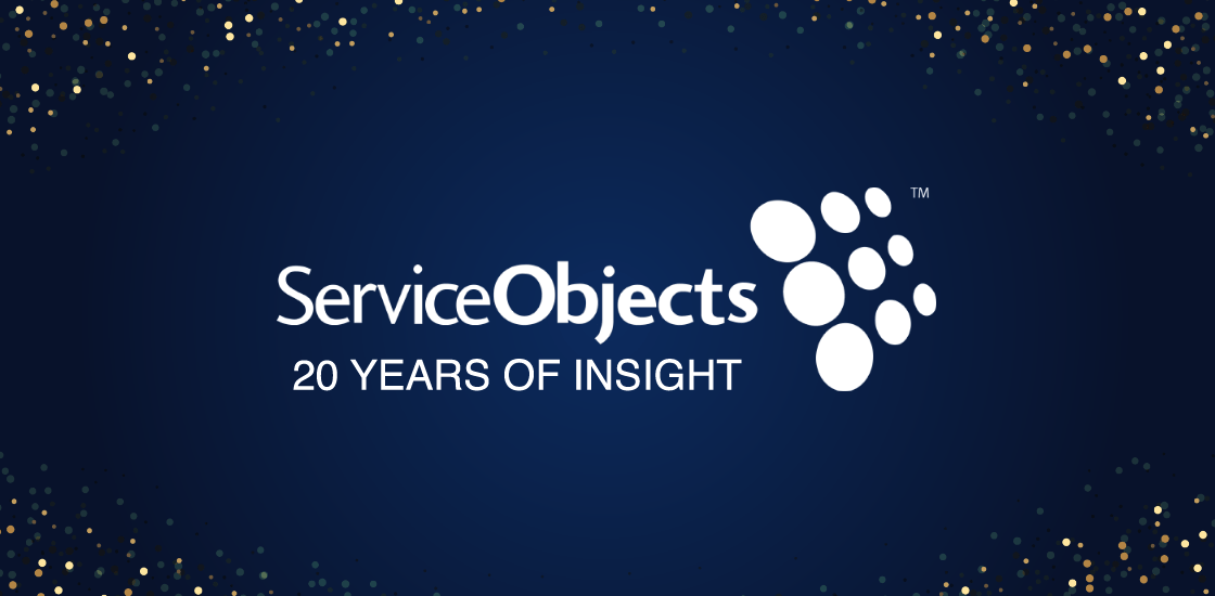 Service Objects Announces 20th Anniversary and Five Billionth Transaction